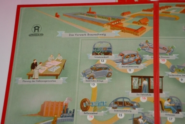 Preview: Hauser "Dein KdF-Wagen" Volkswagen KdF Gesellschaftsspiel mit Originalkarton (4981)